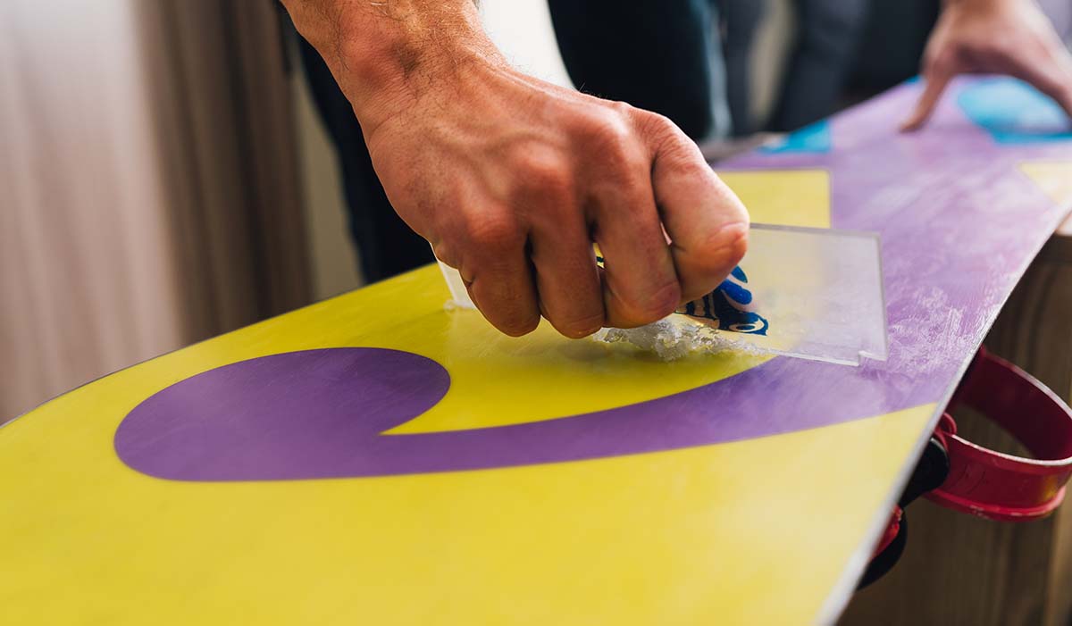 Ski and Snowboard Waxing Snowboard Waxing