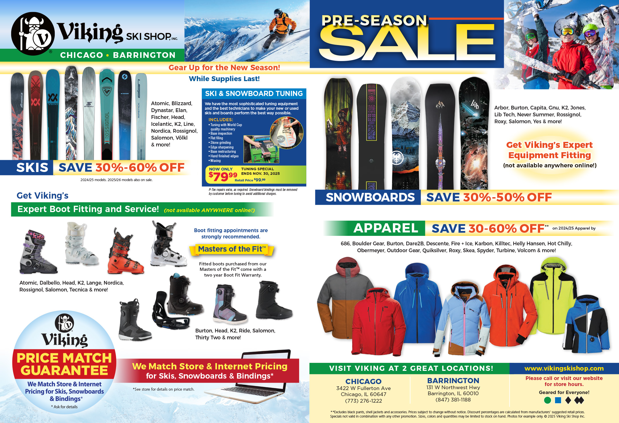 Viking Pre-Season Sale 2025-26